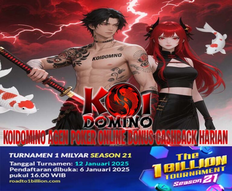 KOIDOMINO Slot Gaming Online Terpercaya Bonus Menarik