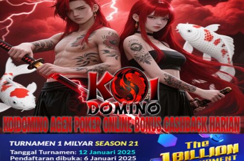 KOIDOMINO388 Situs IDN Poker 2025 Gacor Tanpa Lag Terbaik